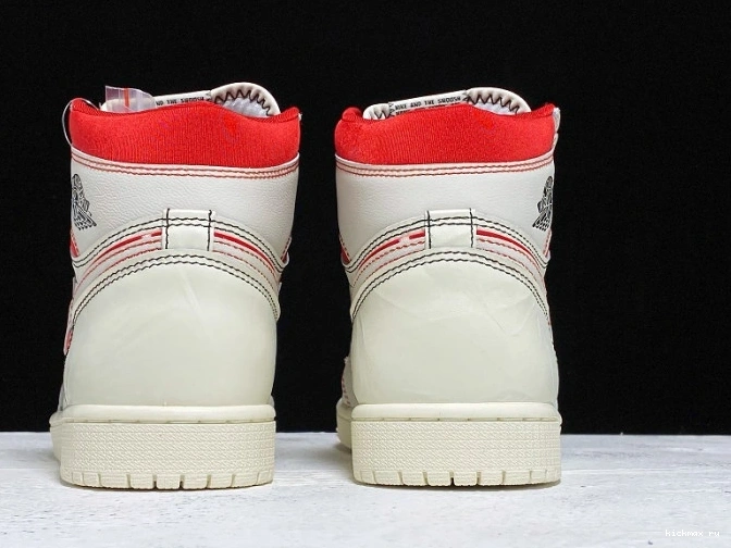 Rep MAX 555088-160 Red High Gym OG Retro 1 Air 